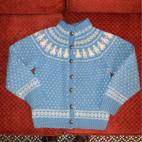 VTG hand-knit Norwegian sweater - Picture 6 of 16